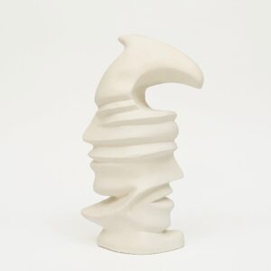 Two Faces Abstract Bust