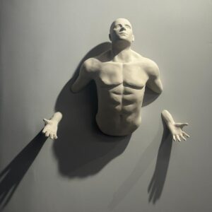 Wall Sculpture Man