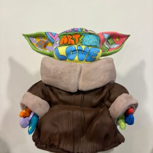 Meditation Yoda Pop Art