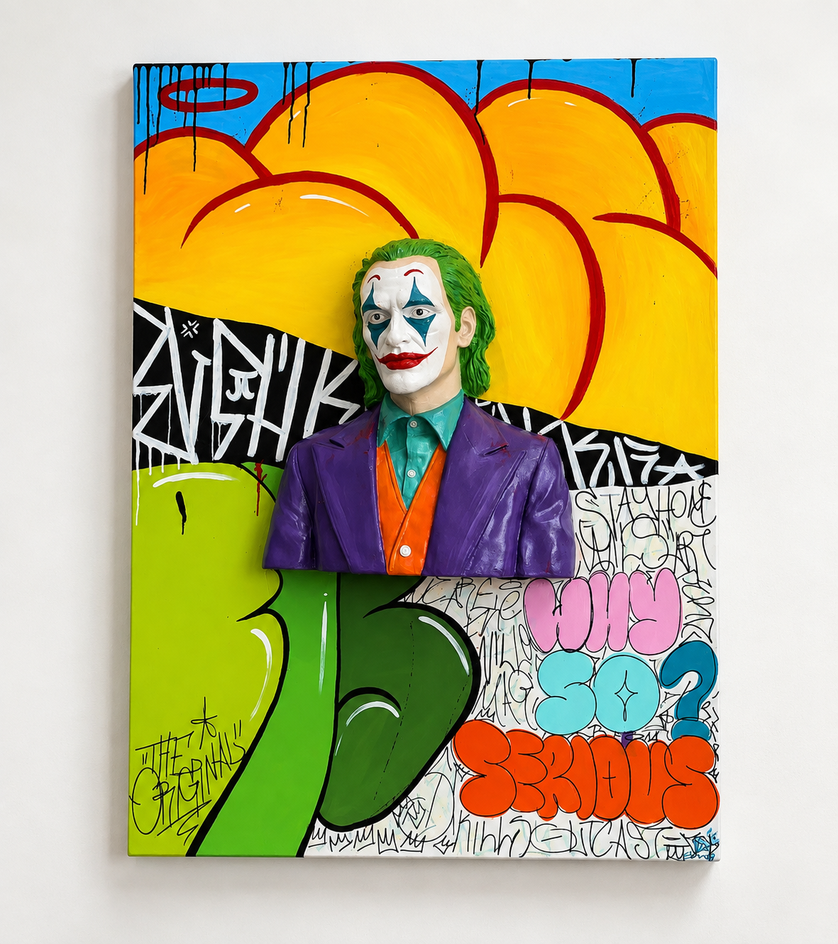 Joker Pop Art Tablo