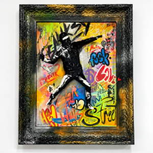 flower thrower painting