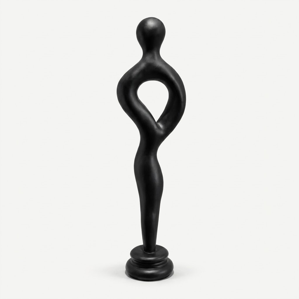 Black Abstract Harmony
