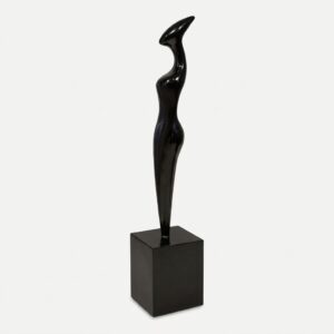 Black woman abstract sculpture