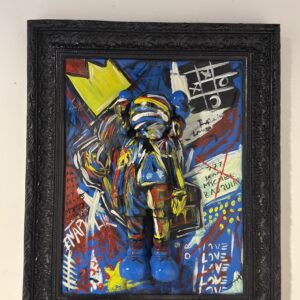 Kaws Basquiat Painting