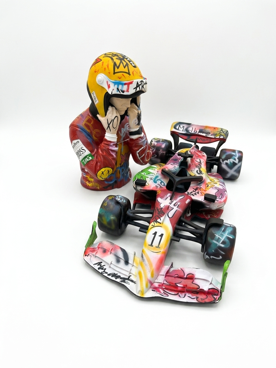 Formula 1 Sokak Sanatı Koleksiyonu Modeli - Görsel 3