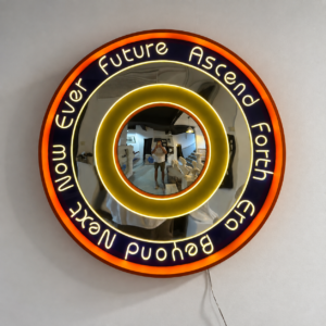 Beyond Now - Mirror Artwork 100 cm