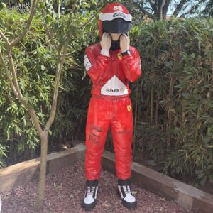 Formula 1 Yarışçı Heykeli- Büyük Boy