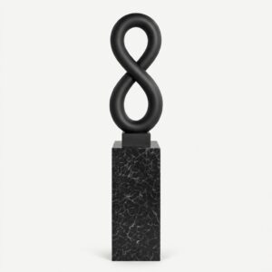 Infinity Black Soyut Heykel